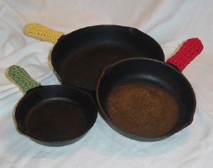 click here to learn about caring for cast iron cookware